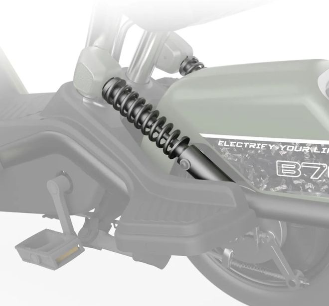 雅迪新品电动车B70-H配48V石墨烯电池充电少更能跑!(图4)